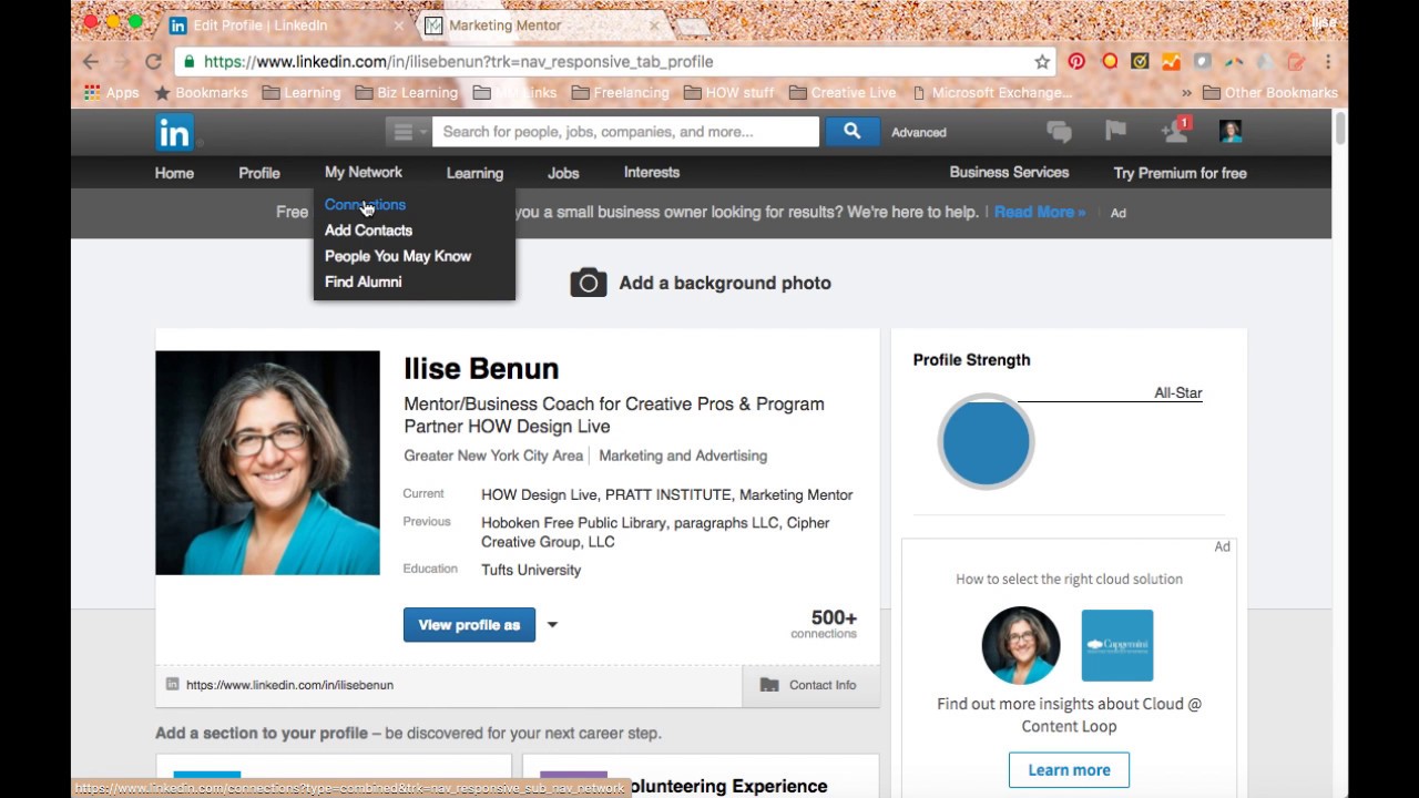 Surprise Bonus Video: How to Export Your LinkedIn Contacts - YouTube