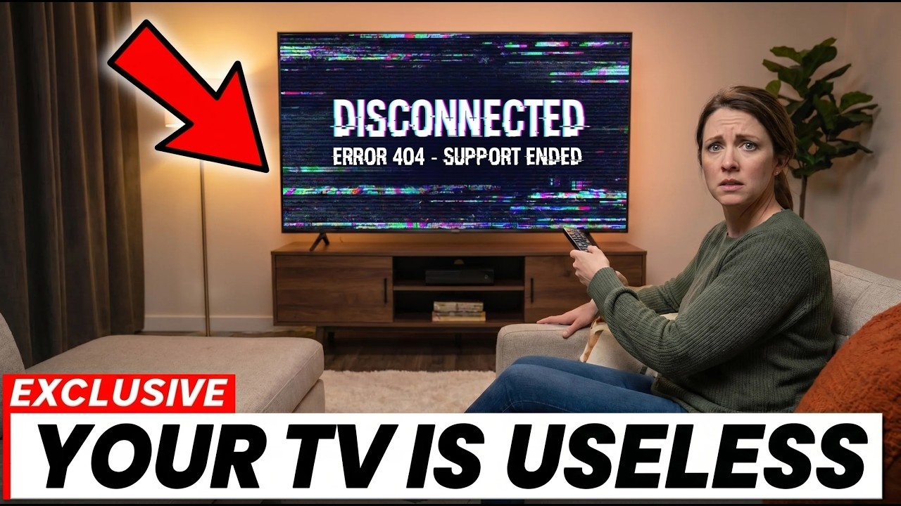 These 4 TV Brands Are SECRETLY Discontinuing Support in 2026 (Your "Smart" TV Becomes a Brick)