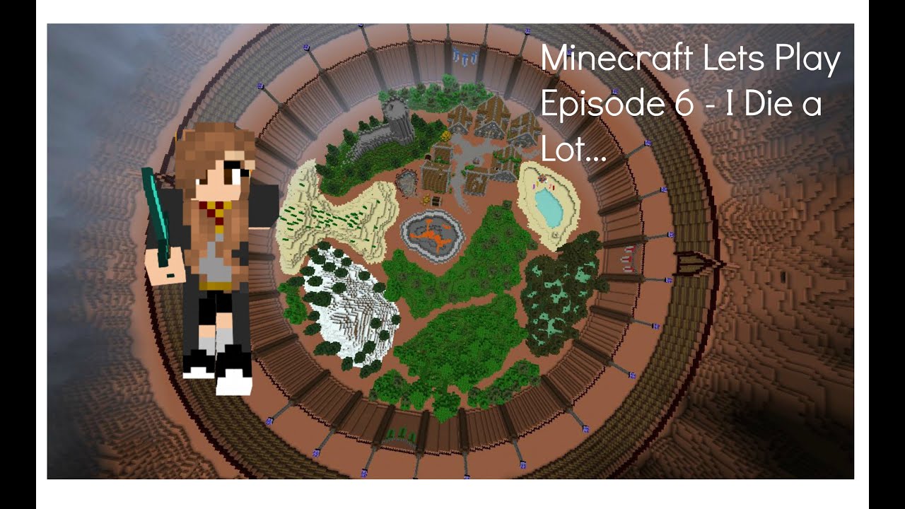 Minecraft Lets Play Episode 6 - I Die a Lot - YouTube