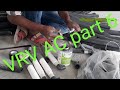 3 phase VRV AC installation!! VRV AC indoor wiring!! indoor viewbox drain piping!! part 6