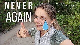 Running A Half Marathon With NO Traning - vlog 37
