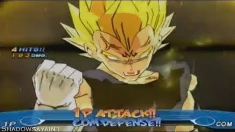 DBZ Budokai 3 Majin Vegeta vs Super Buu