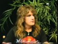 Capture de la vidéo Megadeth 1987 Interview (84 Of 100+ Interview Series)