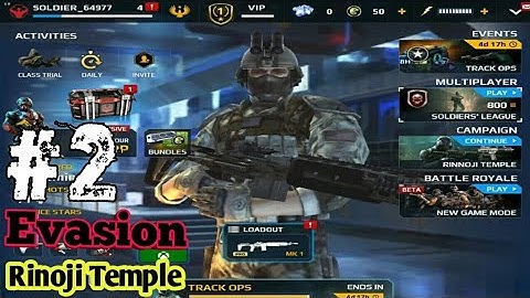 Modern Combat 5: Blackout Gameplay Walkthrough Part 2 | Rinoji Temple | Pc/Android/Ios