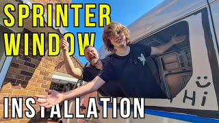 Installing a Window in Our Van Conversion! Part 5