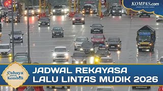 One-Way, Contraflow, And Odd-Even Traffic Schedules For The 2026 Eid Homecoming On The Trans Java...