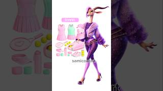 Gazelle as a Tenni player in zootopia 2 #characterdesign #digitalart #zootopia2