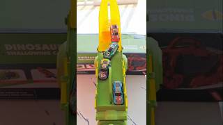cars parking on top of the dragon car #pitintoys #disneypixarplaysets #hotwheels