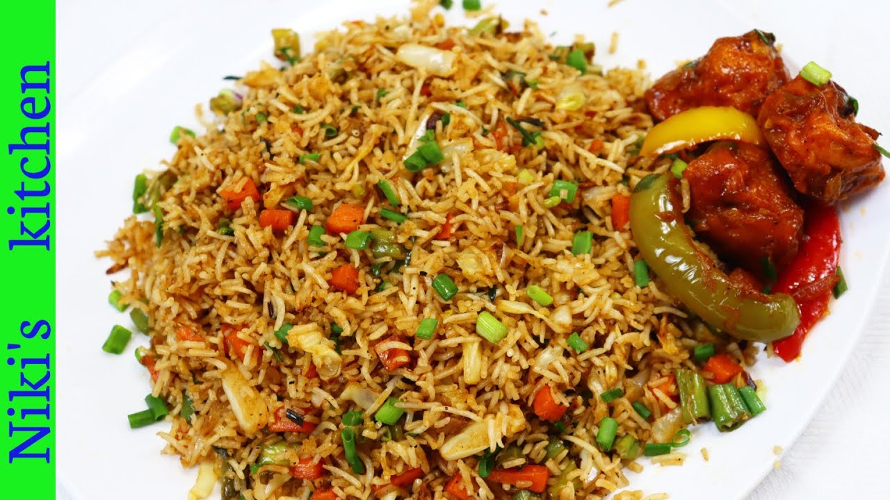 Yummy VEGETABLE FRIED RICE!!!/Restaurant style Vegetable fried rice