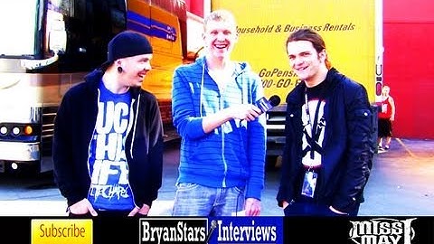 Miss May I Interview Levi Benton & Ryan Neff 2011