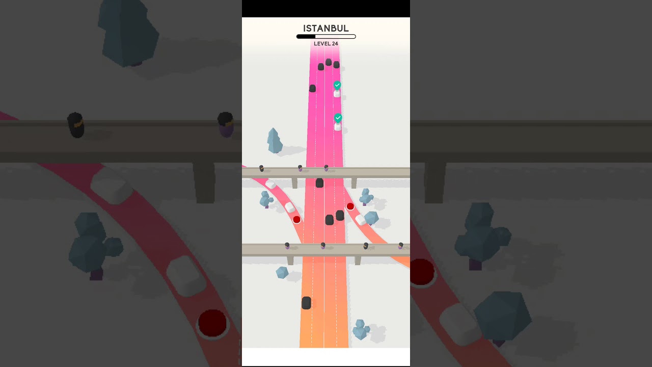 Traffix 3D - 24 level (ISTANBUL) walkthrough