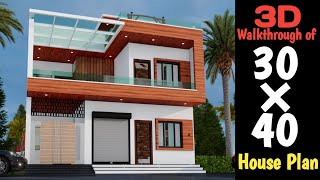 30X40 House Plan Modern House Design 1200 Sqft Best Commercial Plan Budget Home Design