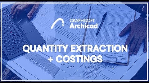ArchiCAD Quantity Take off - Wall Quantity Extraction + Costing