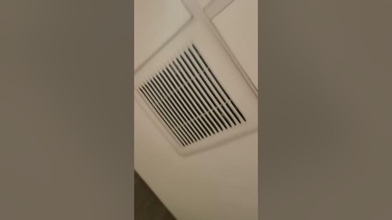 Newer Broan exhaust fan with music