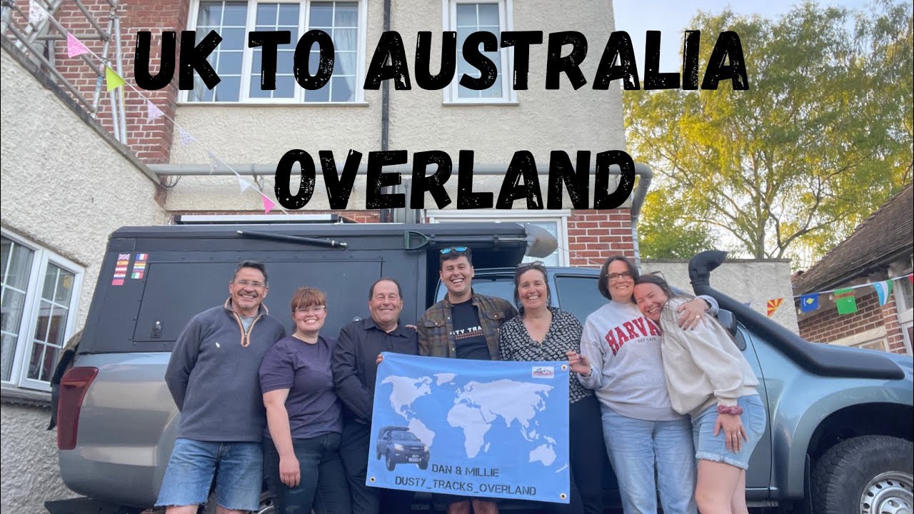 We survived the first week! Driving from the UK to Australia (Dusty Tracks Overland EP1)
