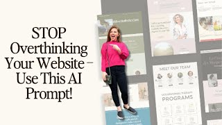 STOP Overthinking Your Website – Use This AI Prompt!