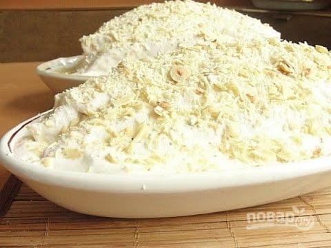 Блинный торт со сметанным кремом и клубникой. Рецепты вкусных блюд
