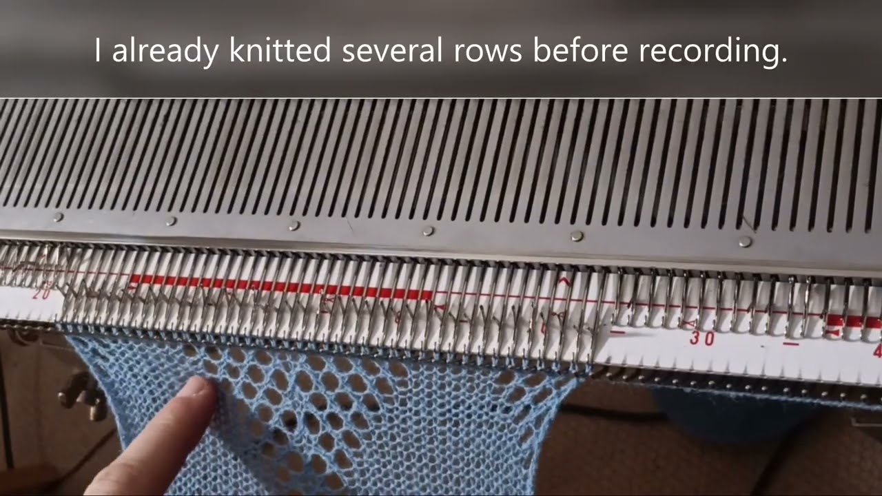 KH830 lace carriage on KH840