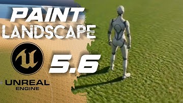 The EASIEST Way to Paint Landscape Materials in Unreal Engine 5.6!