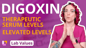 Digoxin -  Lanoxin: Adult Lab Values for Nursing Students | @LevelUpRN
