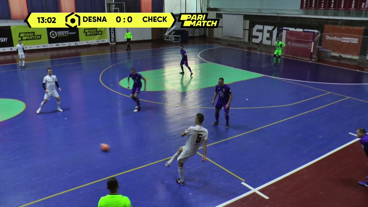 Матч повністю | ФК ДЕСНА 3 : 5 Check Point