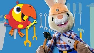 Harry The Bunny Song & Harry and Larry Compilation  The Carpenter | Toddler Learning Video Words