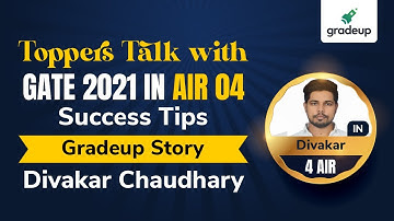 Toppers talk with GATE 2021 IN AIR 04 | Success tips | Gradeup Story