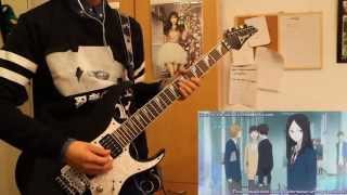 Miniatura del video "Ao Haru Ride OP - Sekai wa Koi ni Ochiteiru - Guitar Cover [Tabs]"