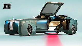 Rolls-Royce 103EX Vision Next 100 Concept Car Exterior \& Interior Design HD VIDEO