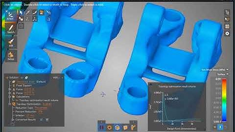 ANSYS Discovery Live for Topology optimization