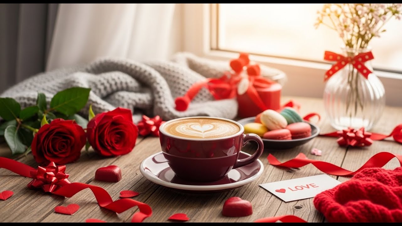 February Jazz Music 💗 Happy Music | Romantic Bossa Nova Piano for Studying, Working & Relaxing