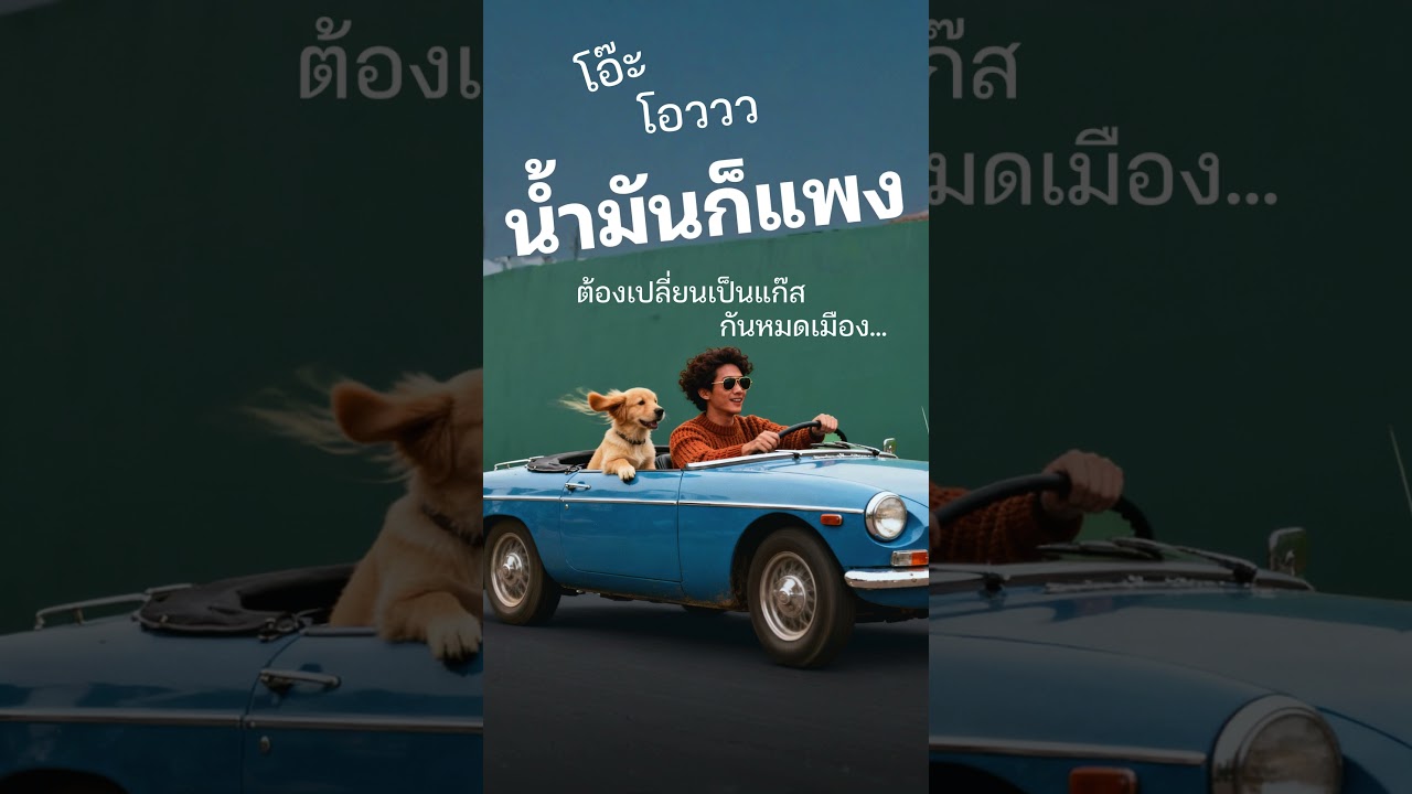 อยู่ในยุคที่น้ำมันโคตรแพง แต่แฟนถูกเสมอ #น้ำมันแพง #ฟังเพลงขับรถ