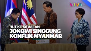 [FULL] Pidato Jokowi di HUT ke-56 ASEAN: Jangkar Perdamaian Dunia