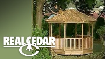 How to Build : GAZEBO (Part 3) - Realcedar.com