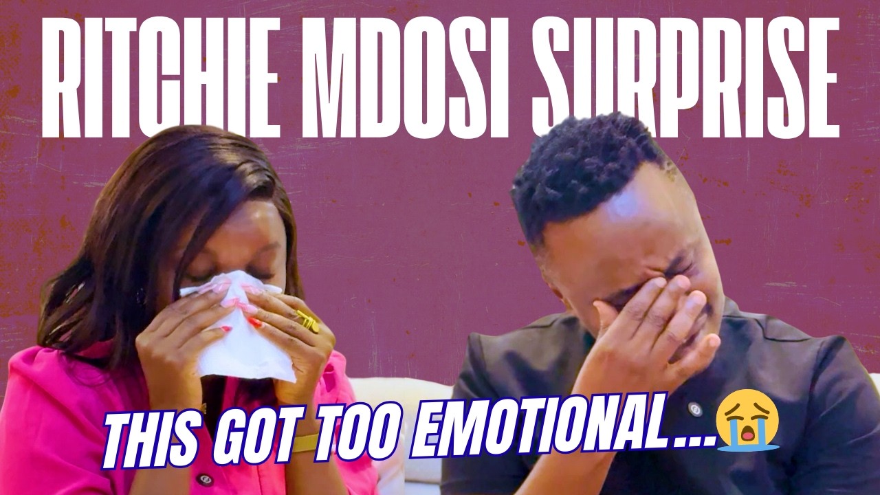 SURPRISING RITCHIE MDOSI | HE BROKE DOWN IN TEARS 😭