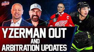 Steve Yzerman Out, Robertson Arbitration & Hellebuyck Watch | DFO Rundown