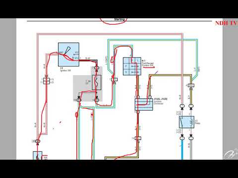 Video Sơ đồ mạch điện (EWD) hệ thống khởi động Toyota... - youtube