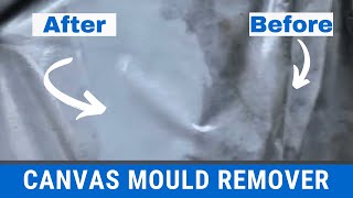 GET RID of Mould off Camper Trailer Canvas FAST