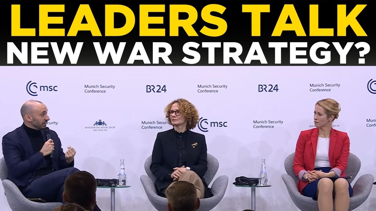 Munich Security Conference Live | Leaders Debate New Strategy in a 'Rougher World'