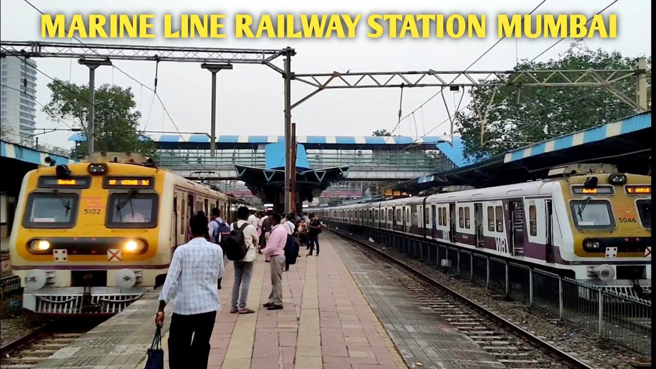 Marine Line Railway Station// Western Line Mumbai