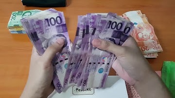 [15] ASMR MONEY SORT & COUNT - Let