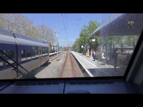 Meerijden met de machinist van Rhenen naar Utrecht. ( Zonder snelheidsmeter)