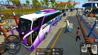 Bus simulator game 3d tourist Indonesia heavy bus screenshot 2