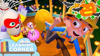 throwing halloween party blippi wonders learning corner