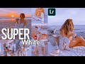 Super white preset  lightroom mobile presets free dng  white tone