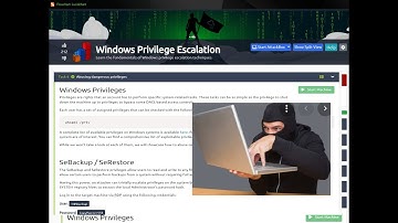 TryHackMe Windows Privilege Escalation Abusing Dangerous Privileges