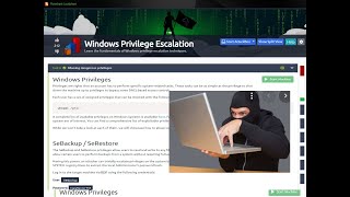 Celebrity TryHackMe Windows Privilege Escalation Abusing Dangerous Privileges Profile