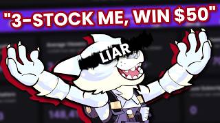 Embarrassing A Brawlhalla Streamer Whos Scamming His Viewers