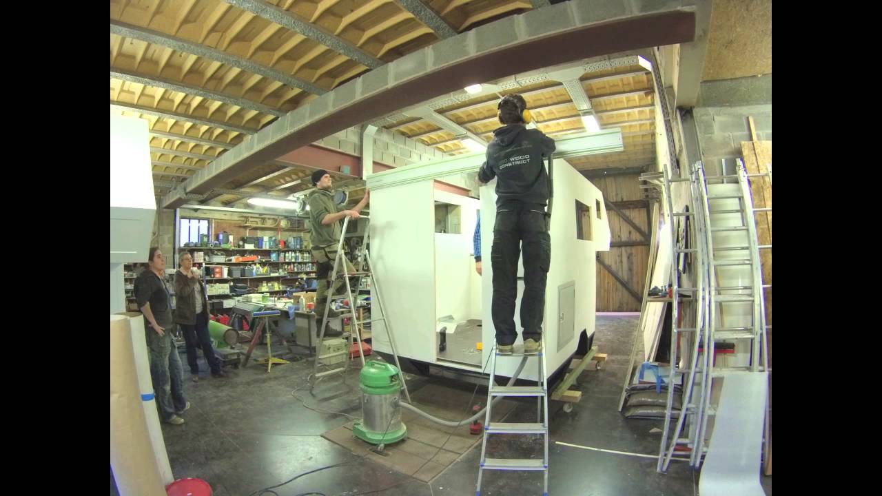 Bouw een camper in 50 seconden