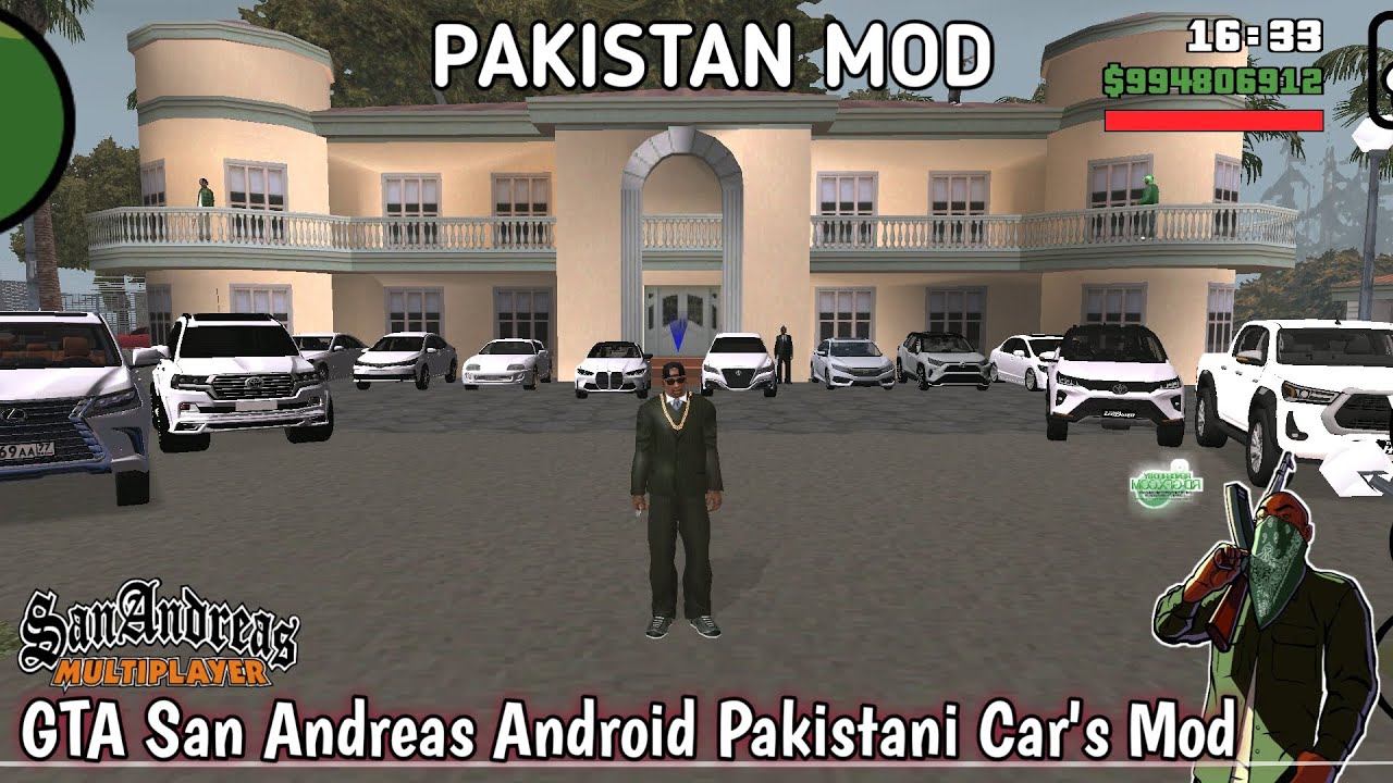 Pakistan Mod GTA San Andreas Android Pakistan Mod // All Pakistani Car's Mod in GTA ...